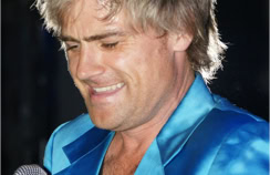 Greg in mid-performance.
